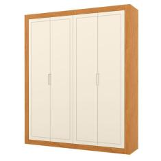 Guarda Roupa Infantil Tutto New 4 Portas Freijó Off White - Matic