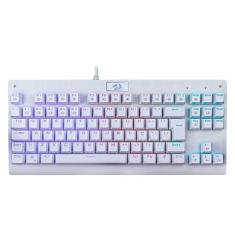 Teclado Mecânico Gamer Redragon Dark Avenger Branco Rgb