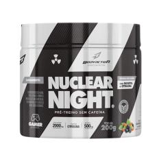 Pré-Treino Sem Cafeína Nuclear Night 200g Bodyaction (Guaraná com açaí)