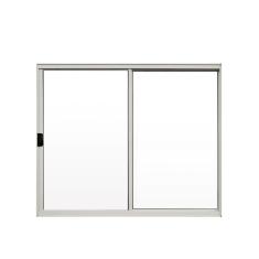 Janela 2 Folhas De Correr S/ Grade 1.00 X 1.00 Alumínio Branco Linha Modular - Hale