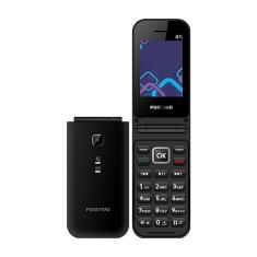 Celular Positivo P51 Flip 4G Dual Sim Rádio FM Preto