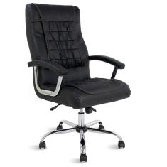 Cadeira Presidente com Mola Ensacada Maxwell Healer Preta