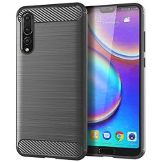 Capa para Huawei P20 Plus, sensação macia, proteção total, anti-arranhões e impressões digitais + capa de celular resistente a arranhões para Huawei P20 Plus
