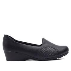 Sapato Feminino Modare Anabela Preto, Preto, 38