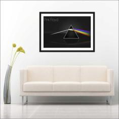 Quadro Decorativo Banda Pink Floyd Salas Quartos Decorações Com Moldur