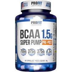 Profit Bcaa 1.5G 60 Cápsulas
