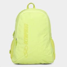 Mochila Olympikus Essential 15L, Amarelo fluorescente, Único