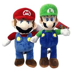 Coisas boas Mario e Luigi Pelúcia bonecos de pelúcia
