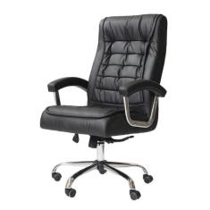 Cadeira De Escritório Presidente Executiva Big Com Molas Ensacadas Con