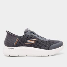Tênis Skechers Go Walk Flex Slip Ins Masculino-Masculino