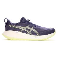 Tênis Asics Gel Cumulus 27 Azul e Amarelo Neon - Masculino - 40 - Azul