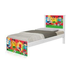 Cama Solteiro Futebol Meninos