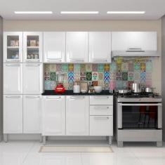 Cozinha Completa 4 Peças 13 Portas 2 Gavetas Tarsila Itatiaia Branco