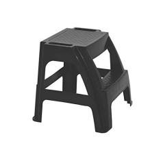 Banqueta Escada ECO Tramontina Paiva em Polipropileno Preto