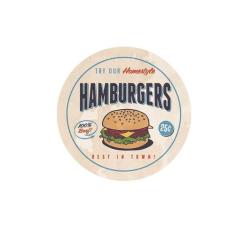 Sousplat Hamburguers - NSW, 1 Peça, com base