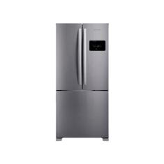 Geladeira Brastemp BRO85MK Frost Free Inverter 559L, Inox, 110V