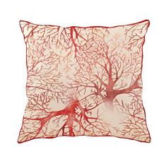 Capa de Almofada Velluto com Vivo Design Up Colorido 45x45