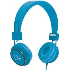 Fone De Ouvido Multilaser Com Microfone Headfun Azul P2 - PH089, Ajustável