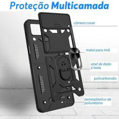 Capa Protetora para Samsung Galaxy Z Flip 4 - Preto