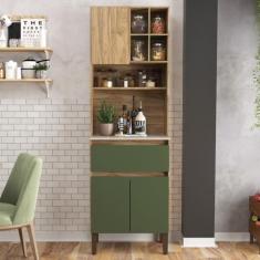 Armário Kit Cozinha com 3 Portas, 1 Gaveta Ac4311 - Decibal