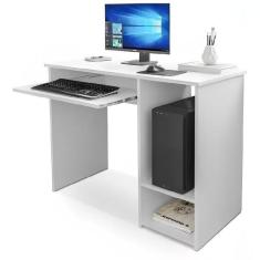 Mesa Escrivaninha para Notebook Computador Com Espaço Cpu Suporte Para