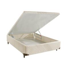 Cama Box Bau Solteirão Poliester(0.96X2.03) - GENKI KENKO, CINZA