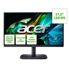 Monitor Gamer Acer 21,5" Full HD IPS 100Hz 1ms EK221Q Bivolt