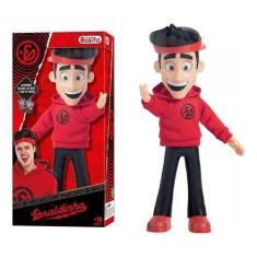 Boneco Youtuber Enaldinho Com Pulseira Do Poder - Rosita - Novabrink I