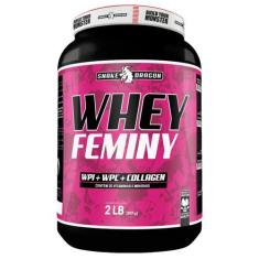 Whey Femininy Proteína de Soro de Leite 900g - Snake Dragon, Banana Sp