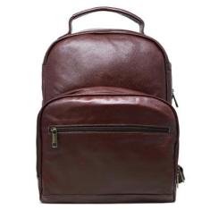 Mochila de Couro Theo – Preto-Unissex