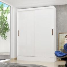 Guarda-Roupa Belem 2 Portas de Correr 2 Gavetas - Carioca Moveis, Bran