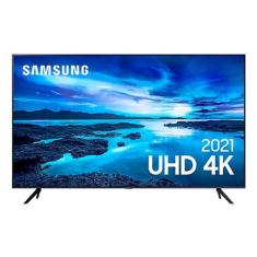 Smart Tv 4K Samsung 75'' Uhd, 3 Hdmi, 1 Usb, Wi-Fi Integrado