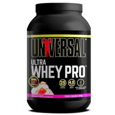 Ultra Whey Pro 909Gr Morango  -  Universal - Universal Nutrition