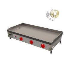 Kit - Chapa Lanche Bifeteira a Gás PR-1000 G + Kit Gás - Progás