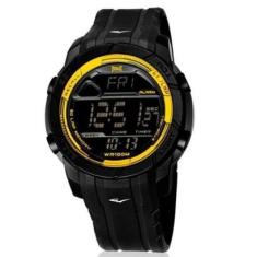 Relógio Pulso Everlast Action E702 Digital Pulseira Silicone-Masculino