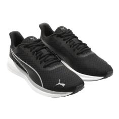 PUMA Tênis de corrida masculino Transport moderno, preto, tamanho 42
