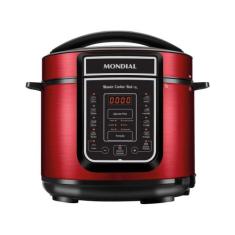Panela de Pressão Elétrica Digital Mondial - Master Cooker Red PE-39 9