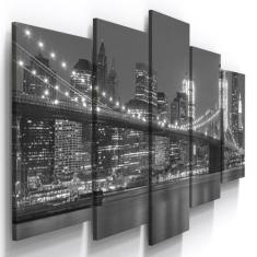 Quadro Decorativo Ponte Manhattan New York Estados Unidos - Toque pop