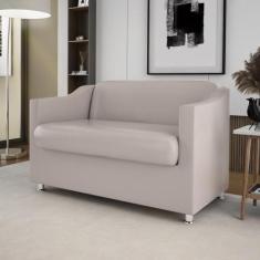 Namoradeira Poltrona Tilla Sala Quarto - Balaqui Decor, Bege