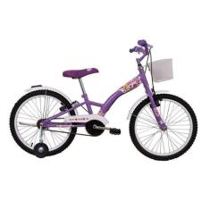 Bicicleta Infantil Aro 20 E Rodinha Feminina Passeio Fashion - Dalanni