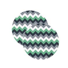 Sousplat Chevron Colorido 2 - NSW, com base, 2 Peças