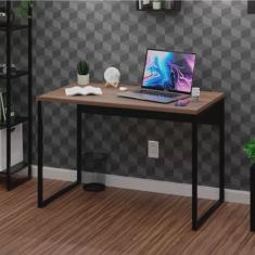 Escrivaninha Mesa Para Escritório Diretor Estilo Industrial 100cm