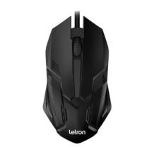 Mouse Usb Letron 3 Botoes 1000 Dpi X Black 1602 R8