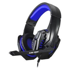 Headset Gamer Satellite Ae-369b Com Microfone - Preto / Azul