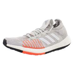 adidas Originals Tênis de corrida feminino Pulseboost Hd, Cinza/branco/coral de alta resolução, 6.5
