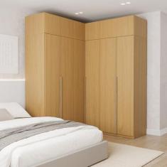 Guarda-Roupa Modulado 6 Peças 12 Portas Jade CabeCasa MadeiraMadeira A