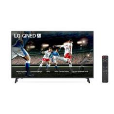 Smart TV 55” LG 4K 55QNED73ASA QNED Processador a7 AI WebOS 25