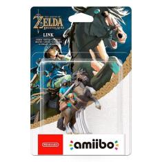 Boneco Nintendo Amiibo Zelda Link Rider Breath of the Wild