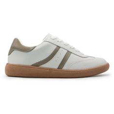 Tênis Usaflex Feminino Clássico Em Couro Conforto Casual AJ0209-Feminino