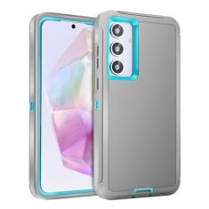 Capa para Galaxy A35, proteção contra quedas, resistente, resistente, à prova de choque/queda/poeira, capa protetora durável de 3 camadas para Samsung Galaxy A35 5G SM-A356U/SM-A356E (6,6 polegadas)